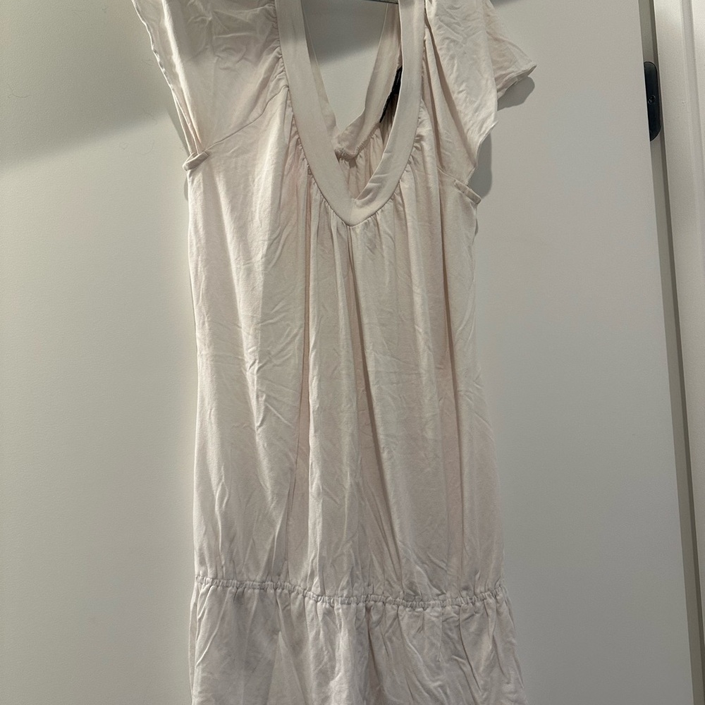 INC Cream V-Neck Top